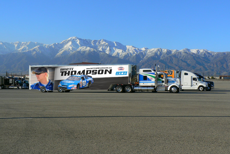 NASCAR Hauler Wrap